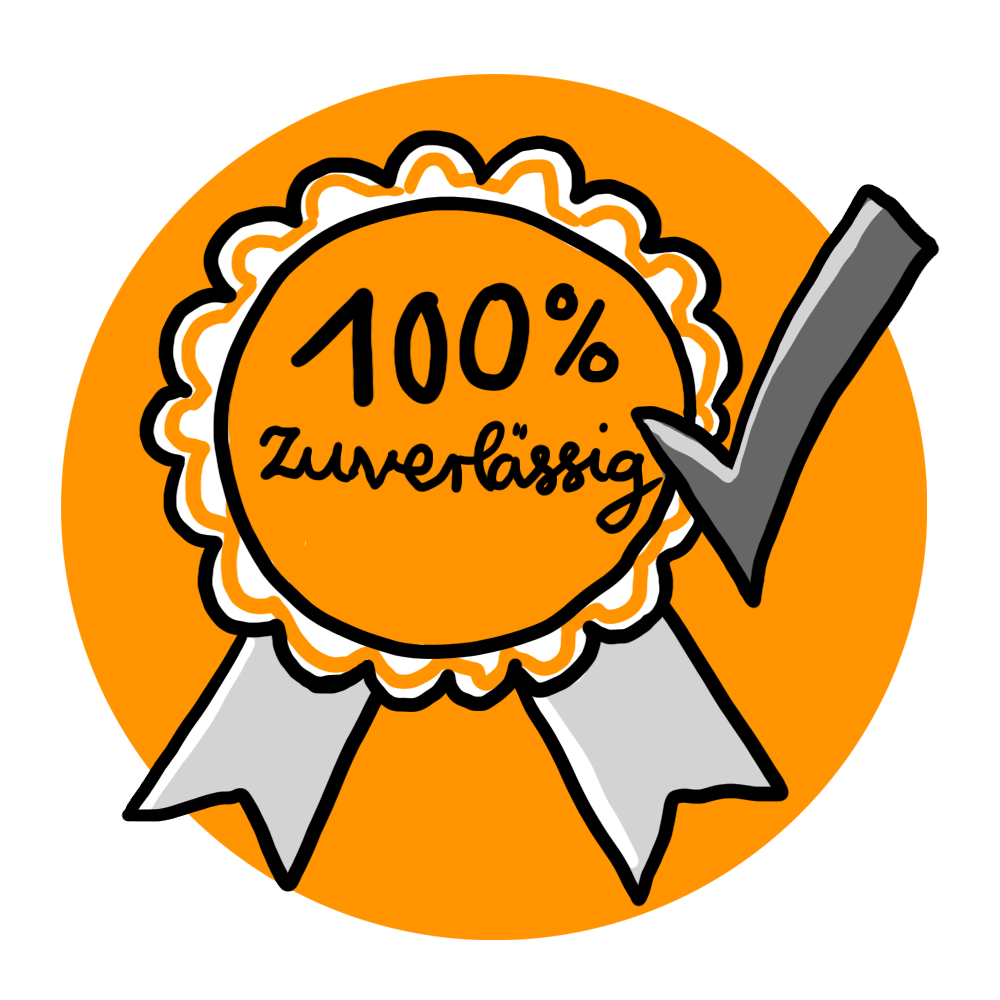 100% Zuverlässigkeit