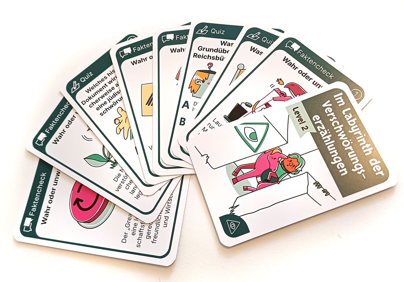 Facts&Fantasy Karten mit Illustrationen Karten mit Illustrationen