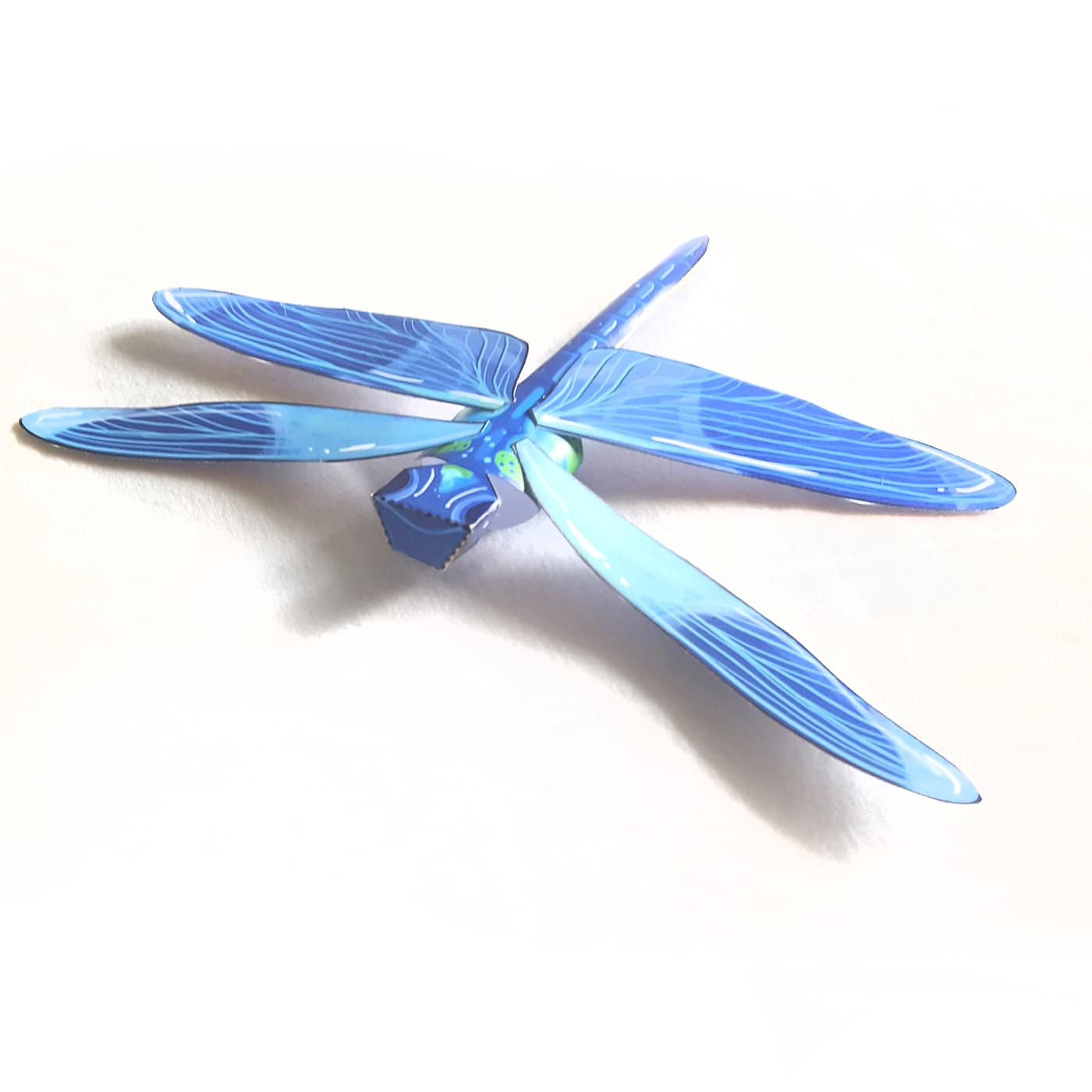 Bastelbogen: Libelle – Bild 2