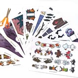 Bastelbögen Papier Halloween