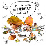 Bastelbogen: Herbst