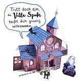 Villa Spuk basteln Halloween