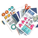 Weltraum Bastelbogen