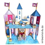 Märchen Schloss Taubenstein basteln Bastelvorlage