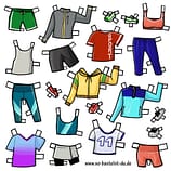Sport Kleidung für Anziehpuppen