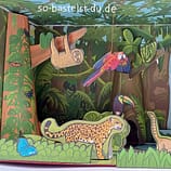 Bastelbogen Regenwald Dschungel