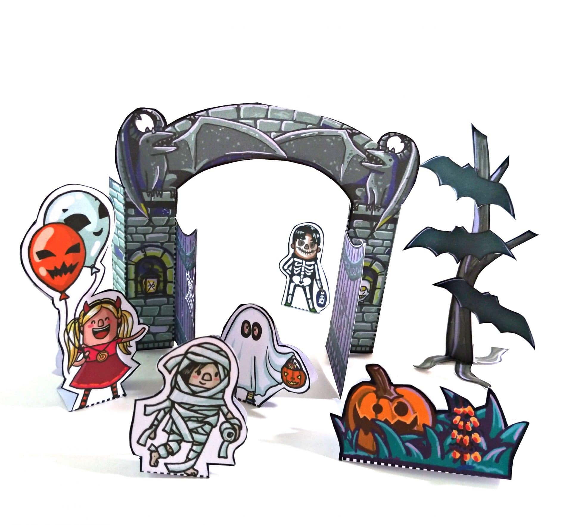 Halloween Detail Tor